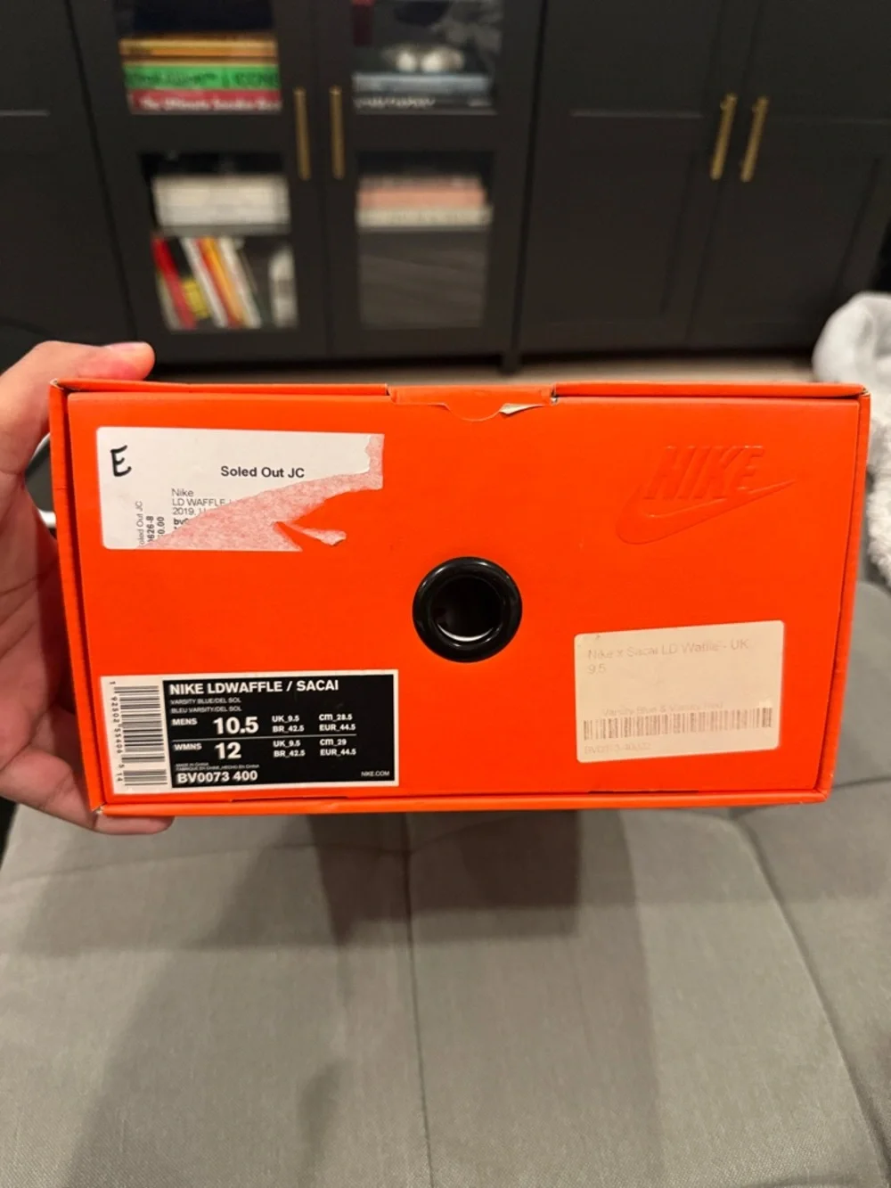 sacai × Nike LDWaffle 'Varsity Blue' - Picture 14 of 15